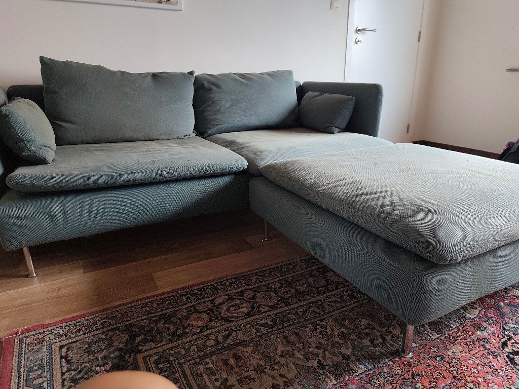 Divan, Maison & Meubles, Canapés | Salons, Banc d'angle, Enlèvement, Utilisé, Deux personnes