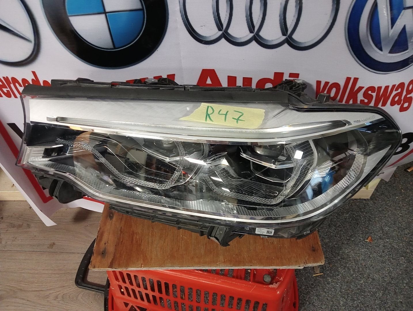 Koplamp BMW 5 Serie G30 G31 Full Led Adaptive 721496103 Link, -, Utilisé, -, Enlèvement ou Envoi