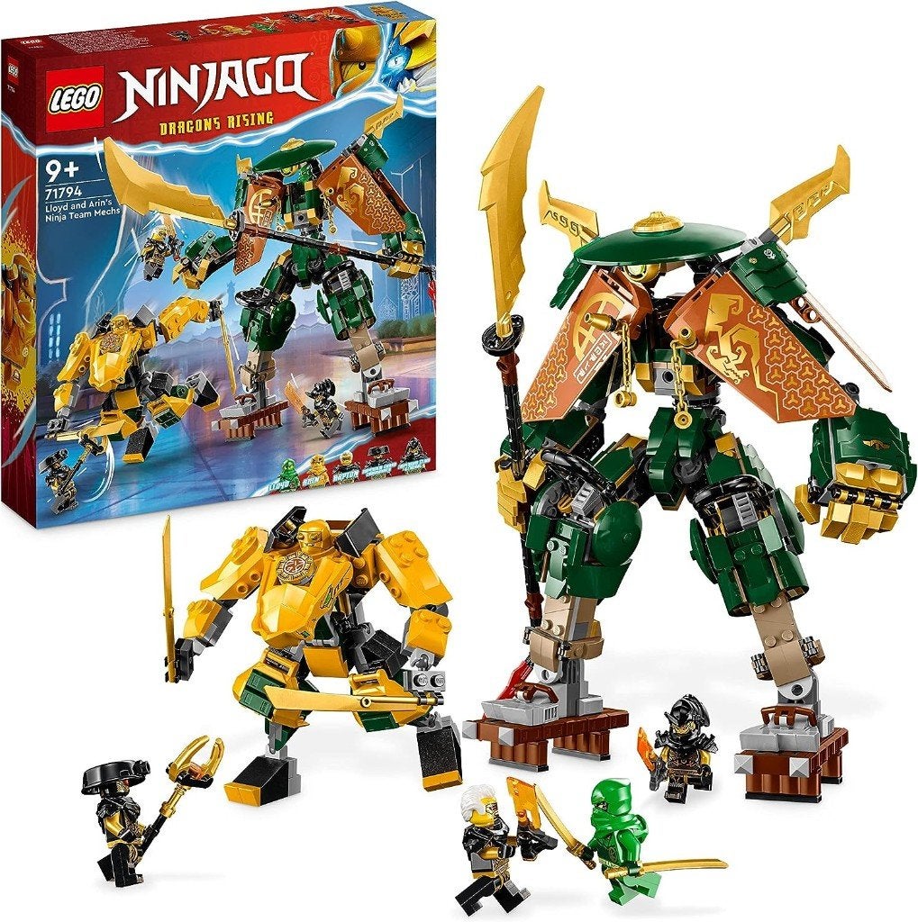 Neuf - Lego L'équipe de robots ninjas Lloyd et Arin (71794), Kinderen en Baby's, Speelgoed | Duplo en Lego, Nieuw, Lego, Complete set
