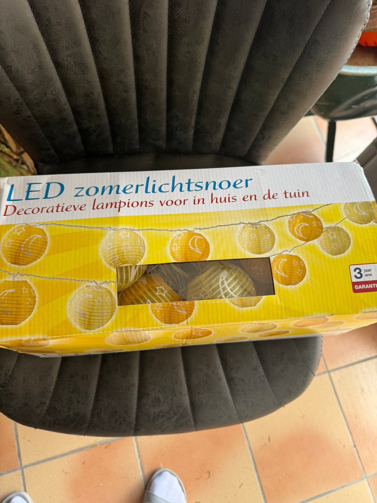 Led lichtsnoer, Ophalen