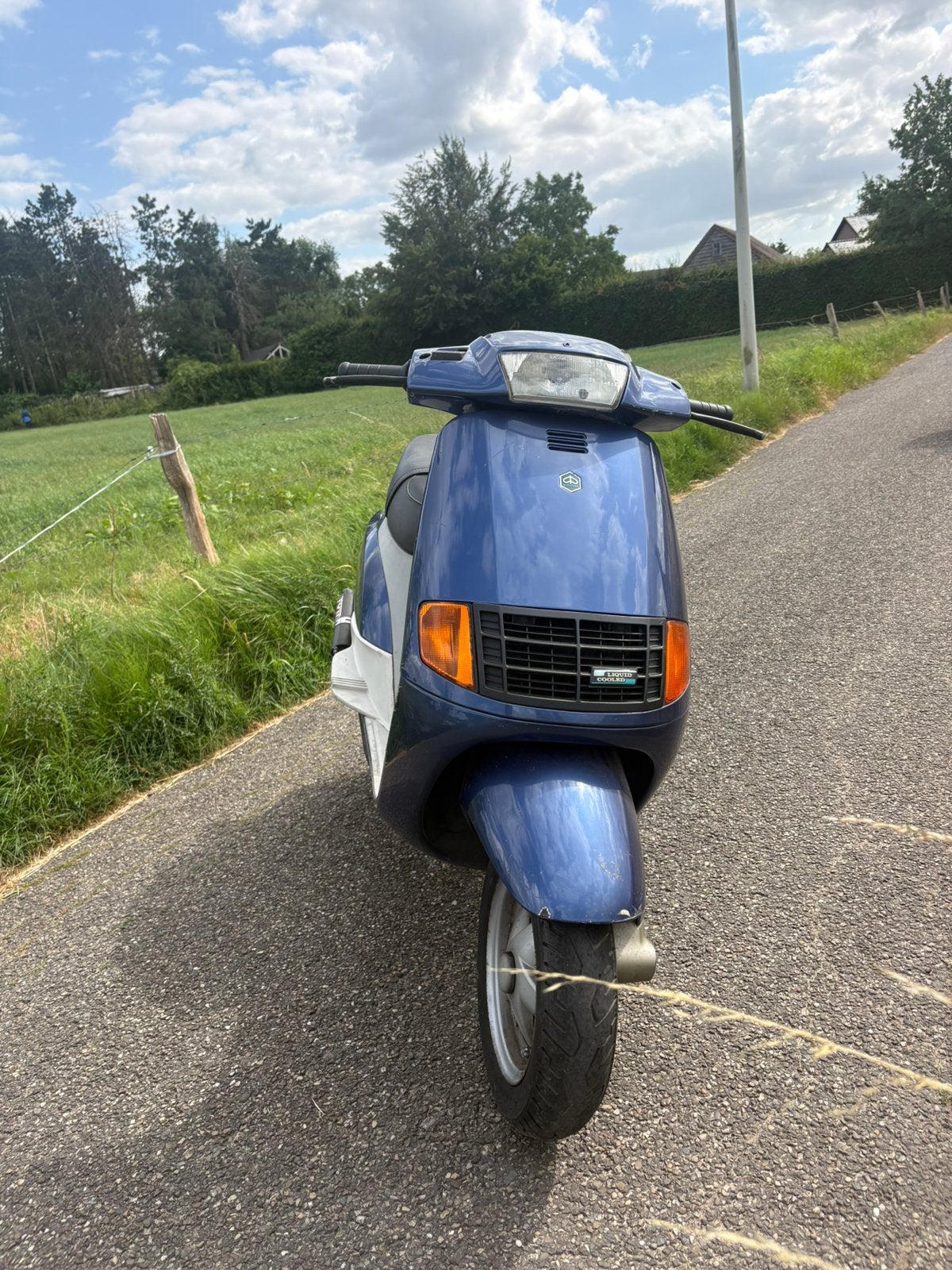 Piaggio qaurtz 50 cc {duits}, Fietsen en Brommers, Ophalen, Zo goed als nieuw, Uitlaat, Piaggio