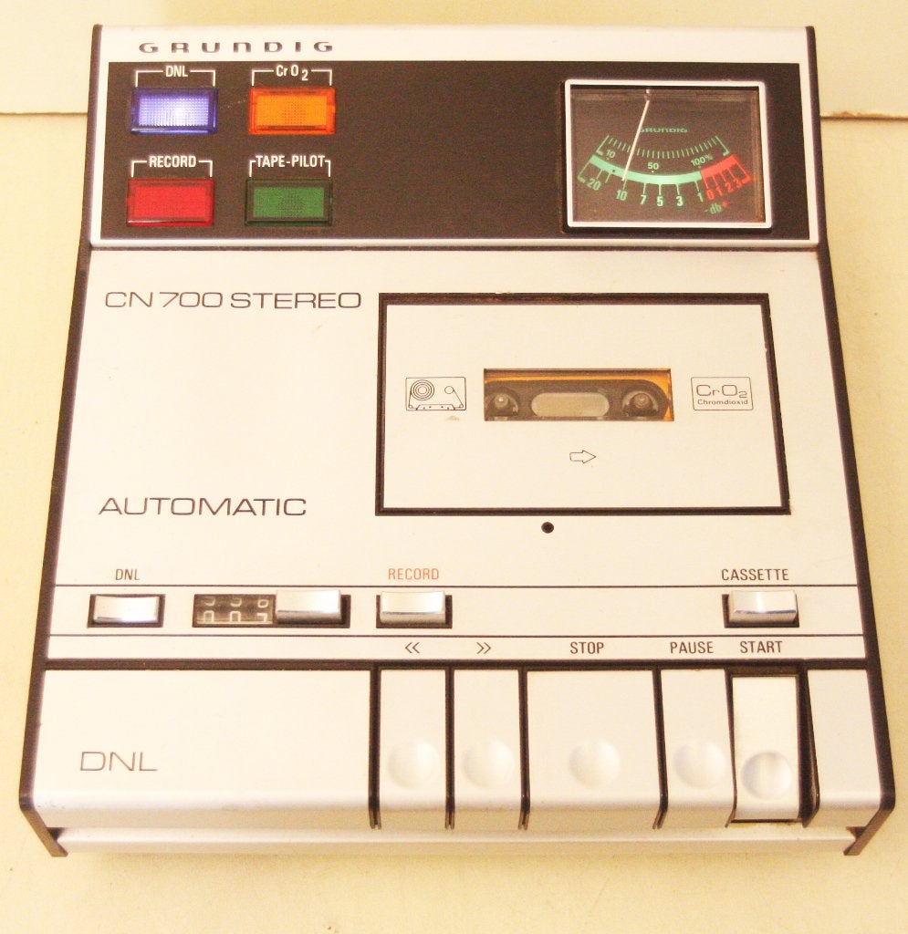 Grundig CN700 Stereo Cassettedeck / 1974 - 1976 / Germany, Ophalen of Verzenden, Enkel, Overige merken, Tape counter