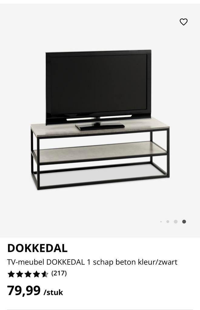 Tv kastje jysk, Ophalen, Zo goed als nieuw