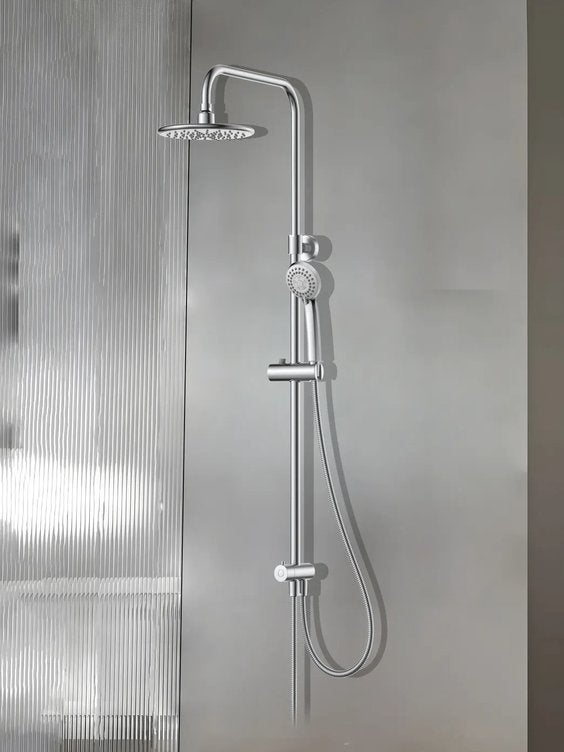 Regendoucheste voor bad, Bricolage & Construction, Enlèvement, Comme neuf, Chrome, Baignoire