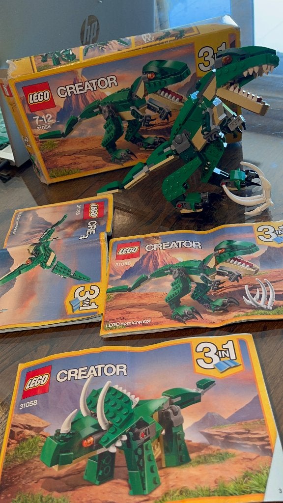 Lego Creator 31058 Dino, Inclusief instructies, Lego, Ophalen of Verzenden, Zo goed als nieuw