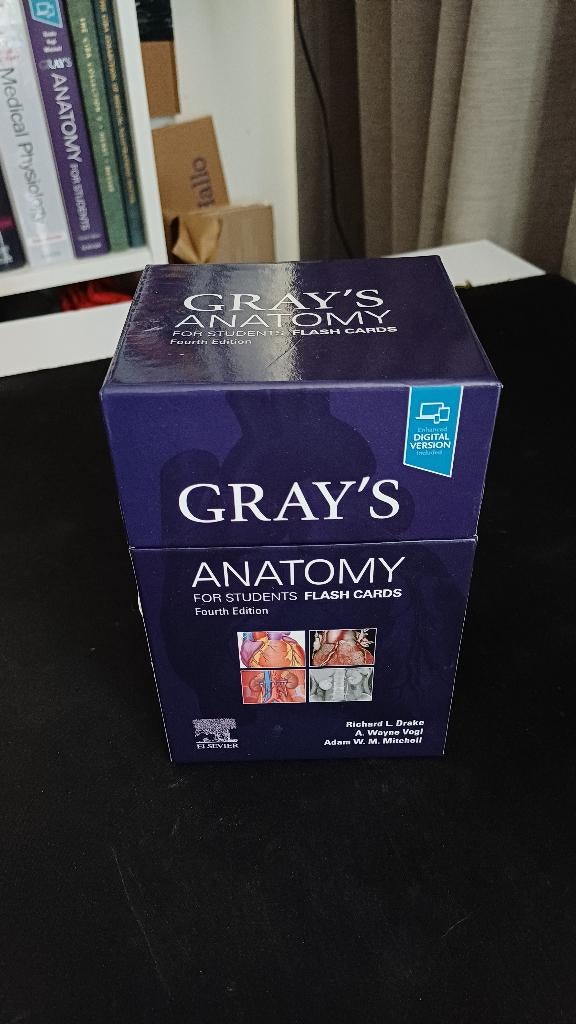 Gray's anatomy Flashcards 4e, Livres, Enlèvement ou Envoi, Comme neuf, Sciences naturelles, Elsevier