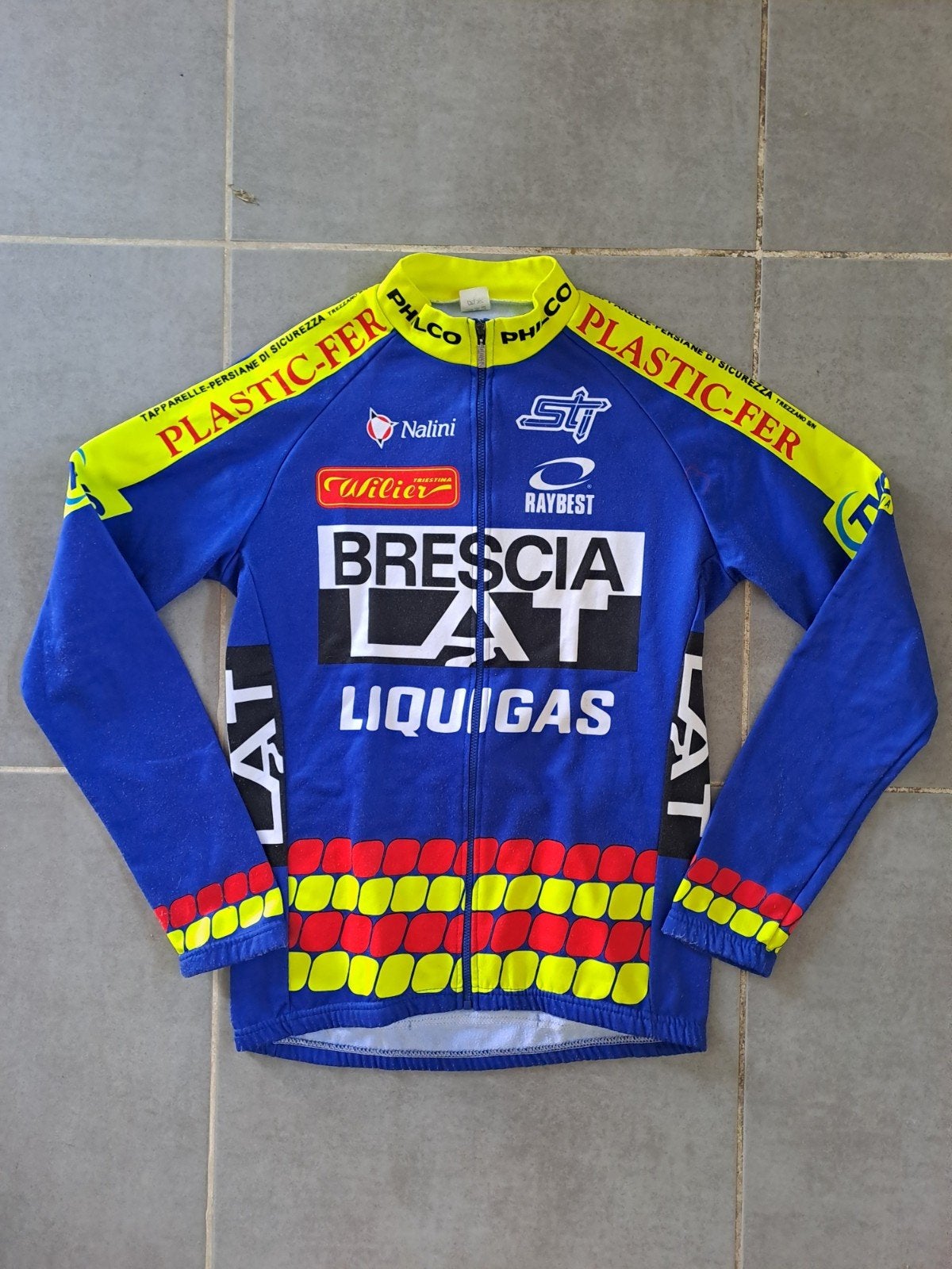 Wielertrui Brescialat - Liquigas 1998, Ophalen of Verzenden