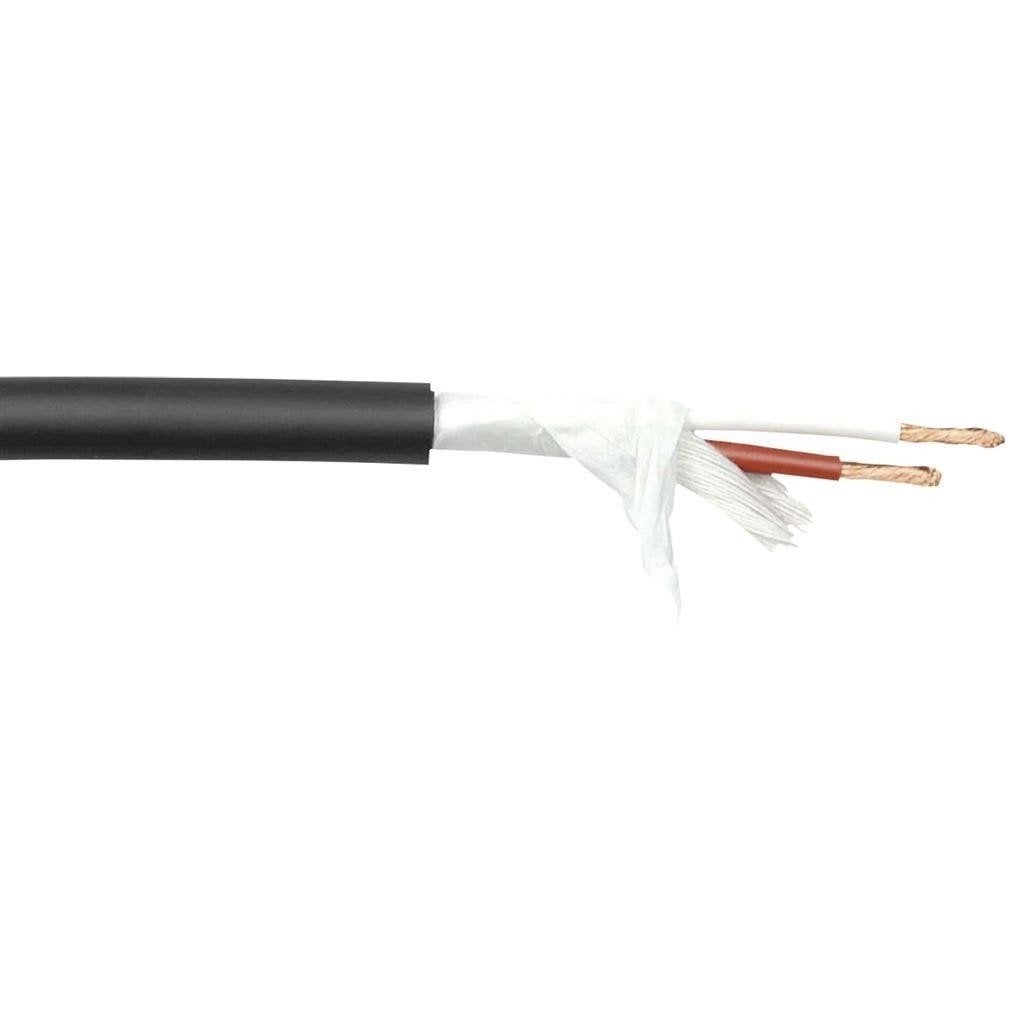 Podium speakerkabel 2 x 2,5 mm OFC Zwart, Ophalen of Verzenden, Nieuw