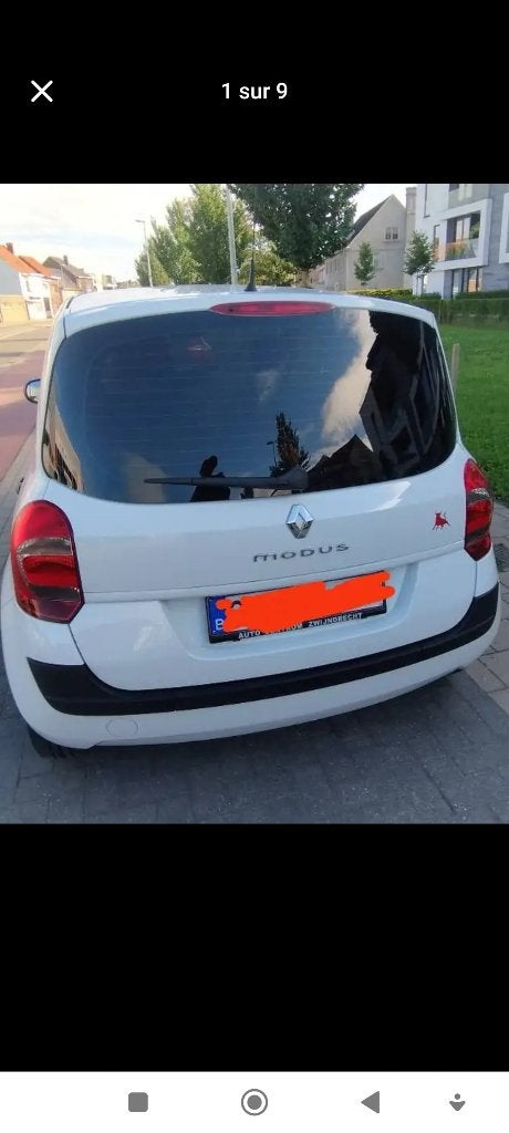 Renault Modus avec seulement 94 900 km, Autos, Achat, Particulier, Essence, Modus