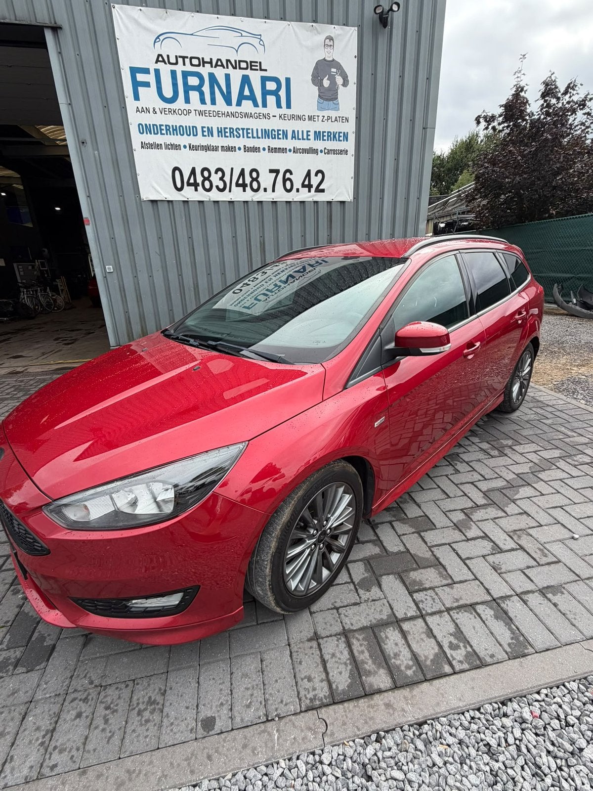 FORD FOCUS CLIPPER ST-LINE • 125PK • NIEUWE DISTRIBUTIERIEM, Auto's, Verwarmde buitenspiegels, Stof, 4 cilinders, Bedrijf