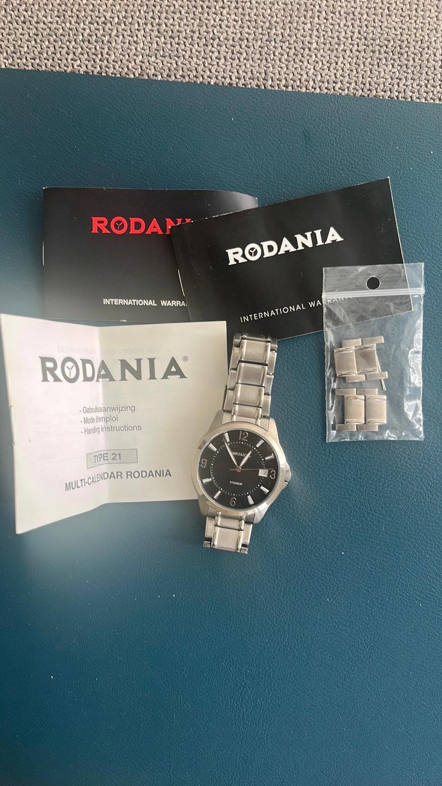 Rodania titanium, Handtassen en Accessoires, Ophalen, Zo goed als nieuw