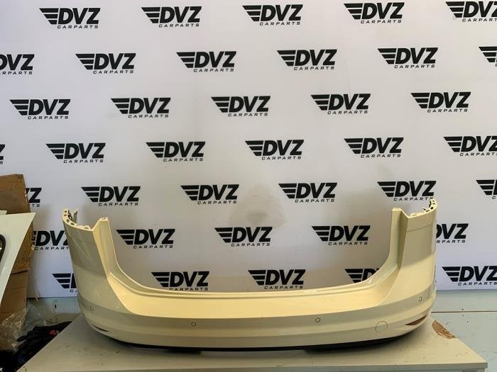 Achterbumper van een Volkswagen Touran (R115), Gebruikt, -, Volkswagen, -