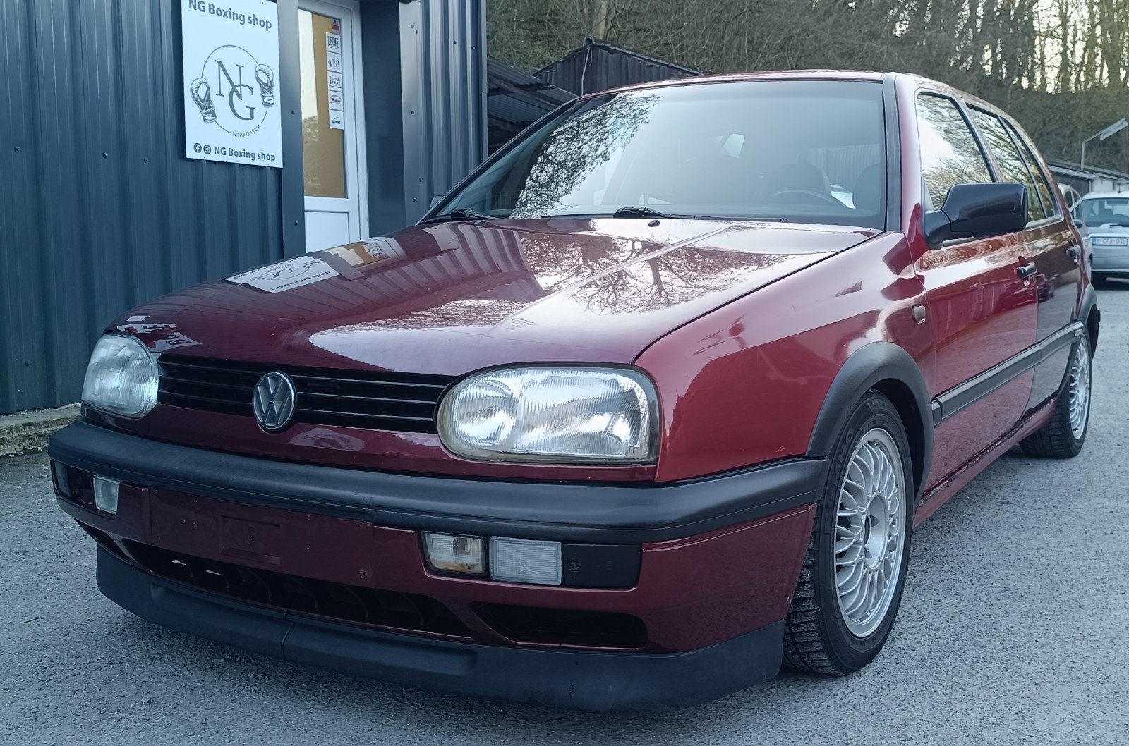 Golf 3 Vr6 2.8L 100.000 km Obd1 1993 oldtimer, Rouge, Achat, Boîte manuelle, 6 cylindres