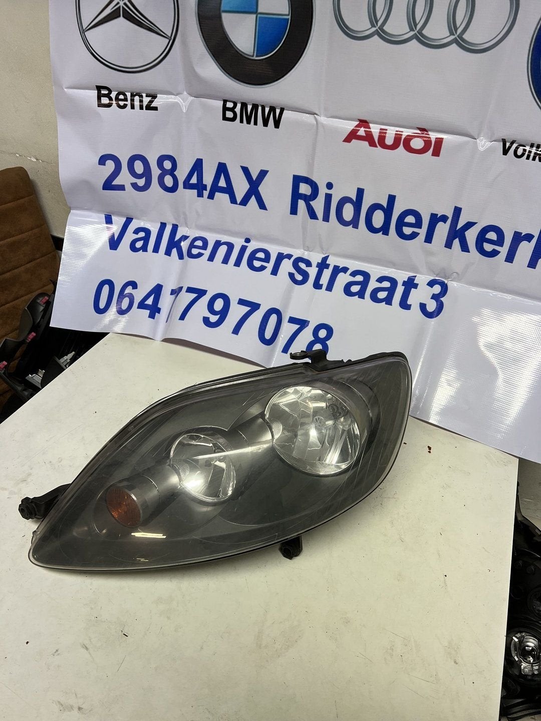 Koplamp Volkswagen Golf Plus Halogeen 5M1941005B Links 2-X1-, Auto-onderdelen, Gebruikt, -, Volkswagen, -