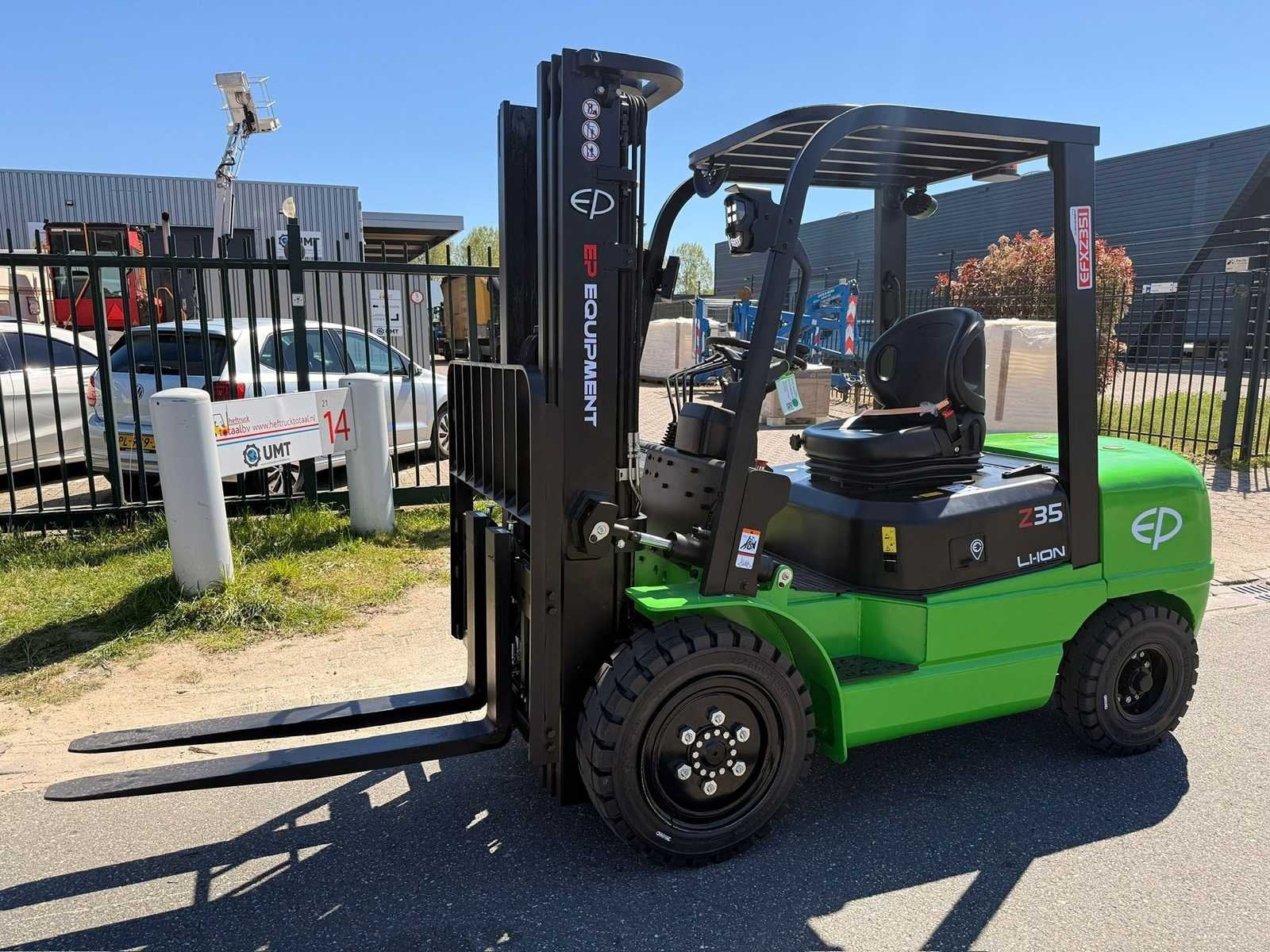 EP EFXZ351-H - 4,8M - Triplex - Freelift - Sideshift, 3000 à 4000 kg, Autre propulsion, Chariot élévateur, Ep