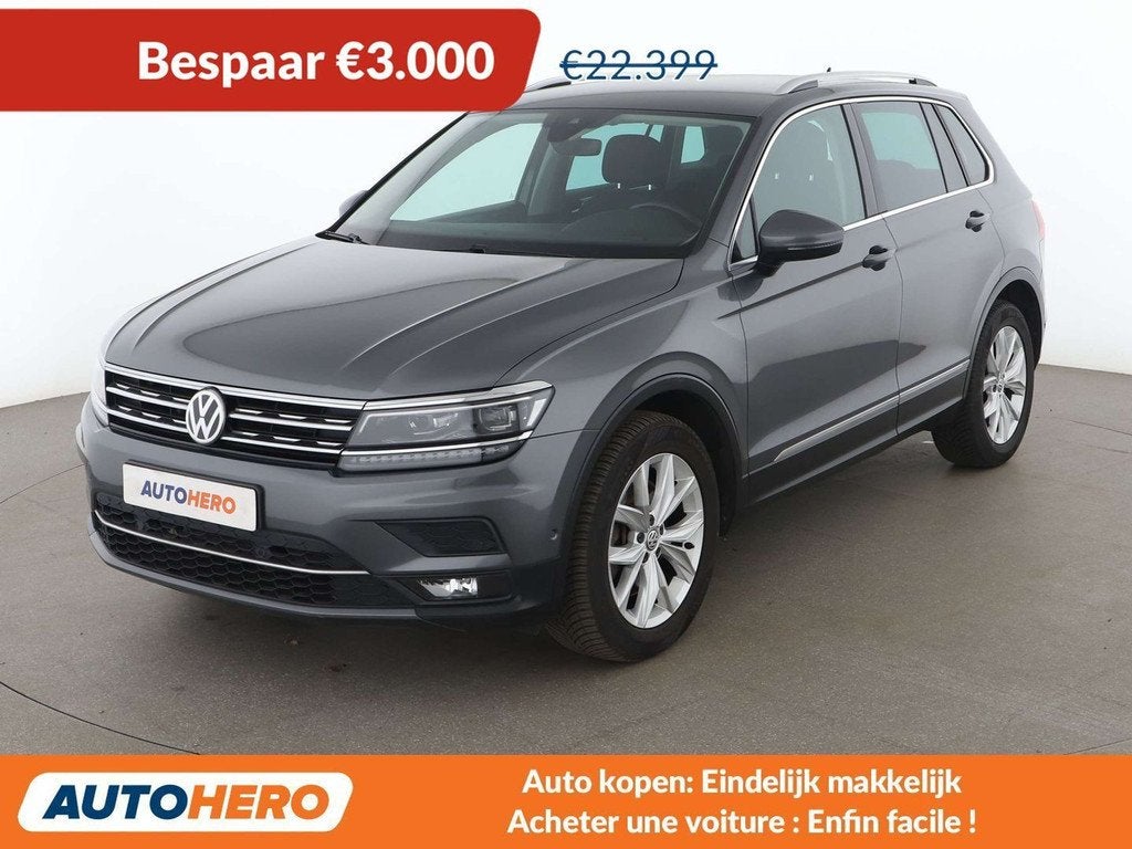 Volkswagen Tiguan 2.0 TSI 4Motion BlueMotion (automatique), Autos, Volkswagen, Argent ou Gris, Achat, Euro 6, 161 g/km
