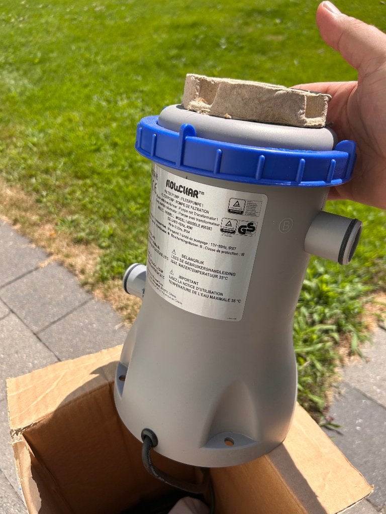 Zwembadpomp, Tuin en Terras, Ophalen, Nieuw, Zwembadpomp