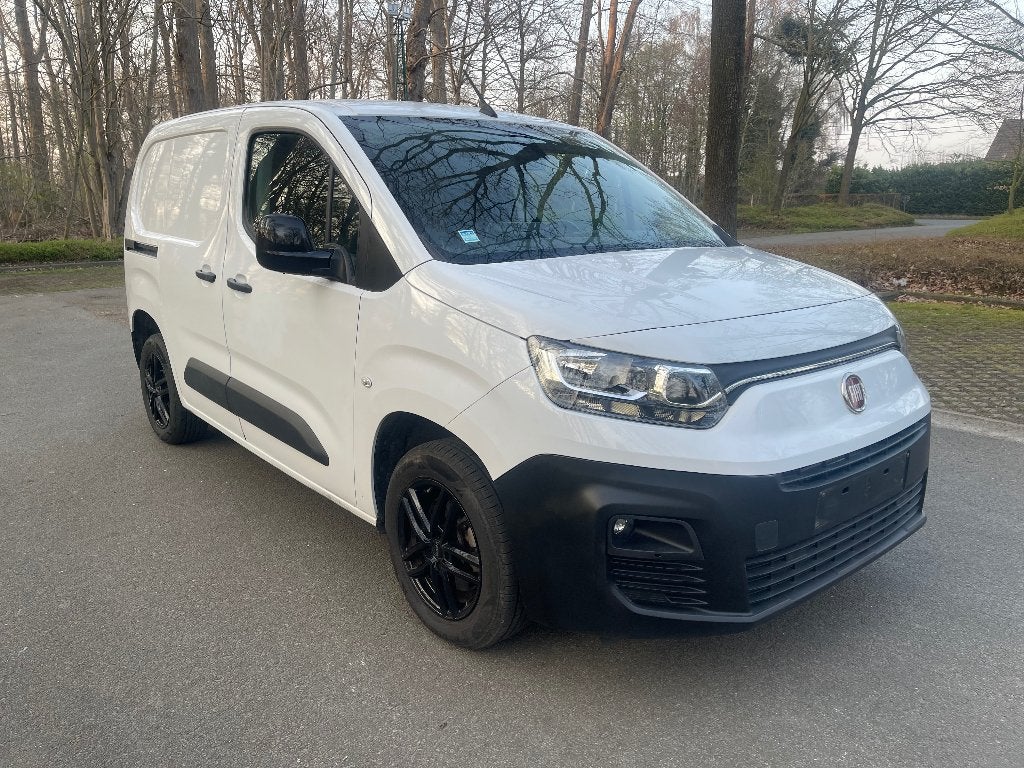 Citroën Berlingo=Fiat Doblo 3zit,navi,camera,trekhaak, 75 kW, Stof, 4 cilinders, Wit