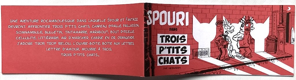Spouri et Fantaziz (Les Aventures) 3 p'tits chats Neidhardt, Neuf, Enlèvement ou Envoi, Une BD, Neidhardt, Fred
