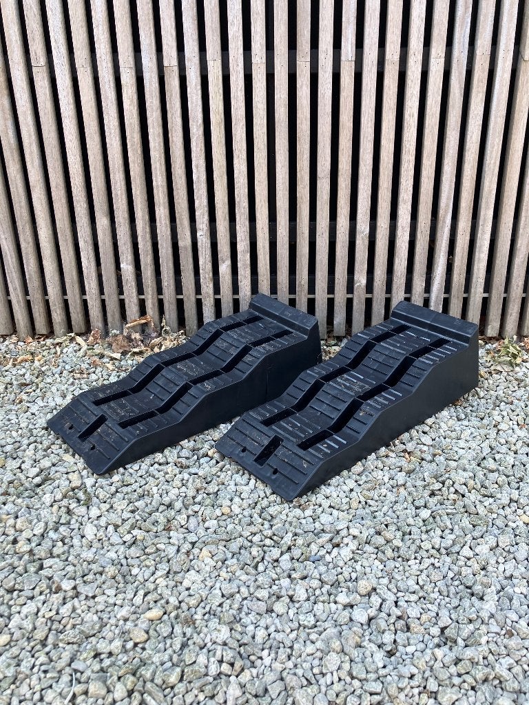 Thule levelers / oprijblokken, Enlèvement, Utilisé