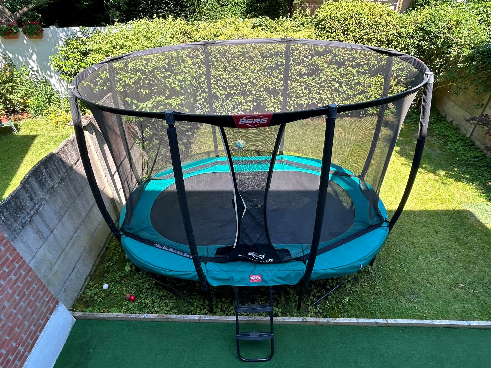 Trampoline Berg, Kinderen en Baby's, Speelgoed | Buiten | Trampolines, Ophalen, Gebruikt