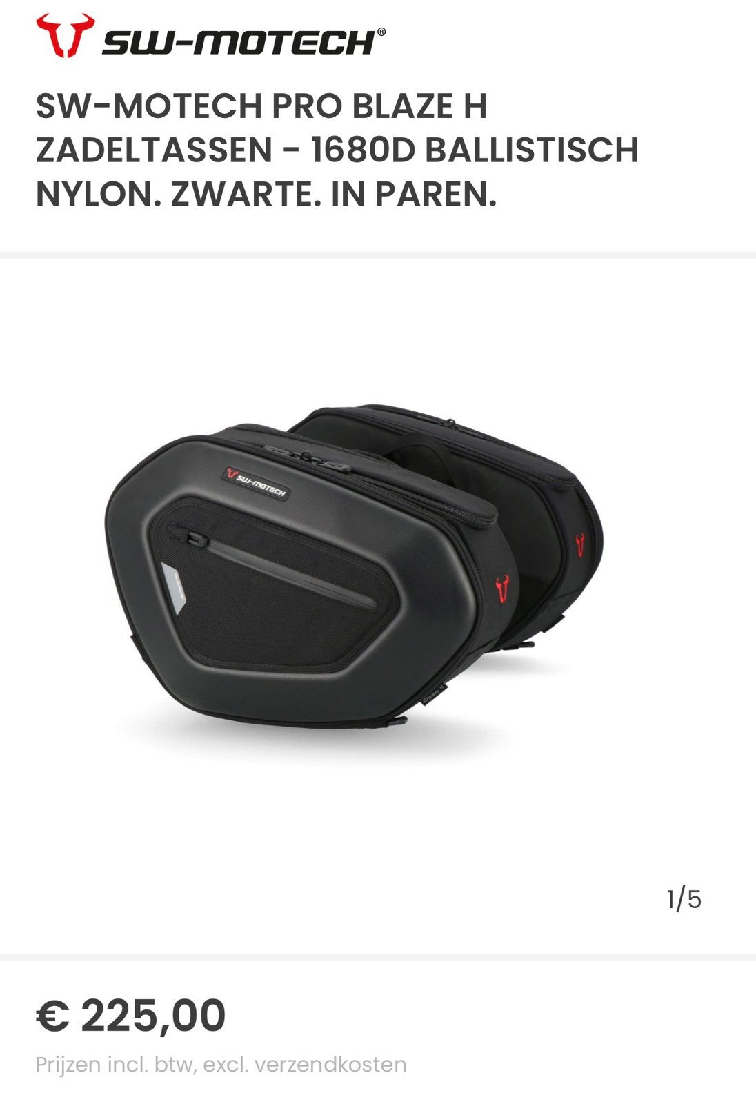 SW-Motech, Motos, Accessoires | Valises & Sacs, Enlèvement, Utilisé