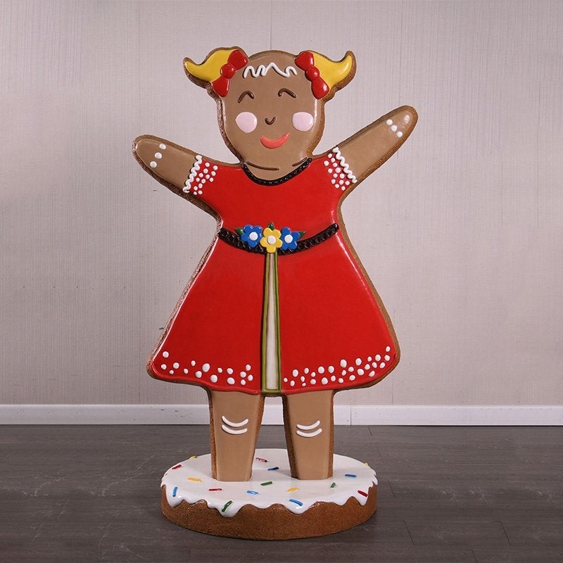 Fille en pain d'épice — Hauteur Pain 142 cm, Enlèvement, Neuf