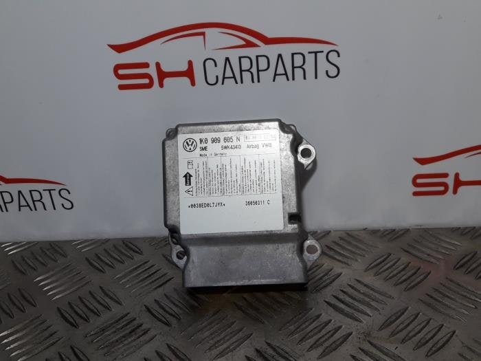 Airbag Module van een Volkswagen Golf Plus, Gebruikt, -, Volkswagen, -