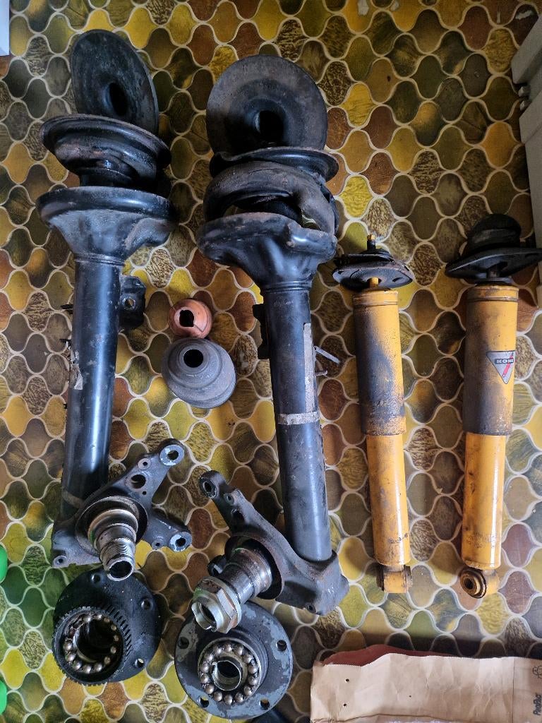 E30 m3 veerpoten en koni dempers, Auto-onderdelen, Ophalen, Gebruikt, BMW