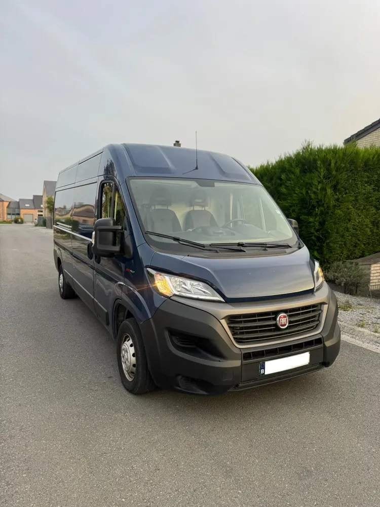 FIAT Ducato 2.2, Auto's, Fiat, Start-stop-systeem, Blauw, Bedrijf, 103 kW