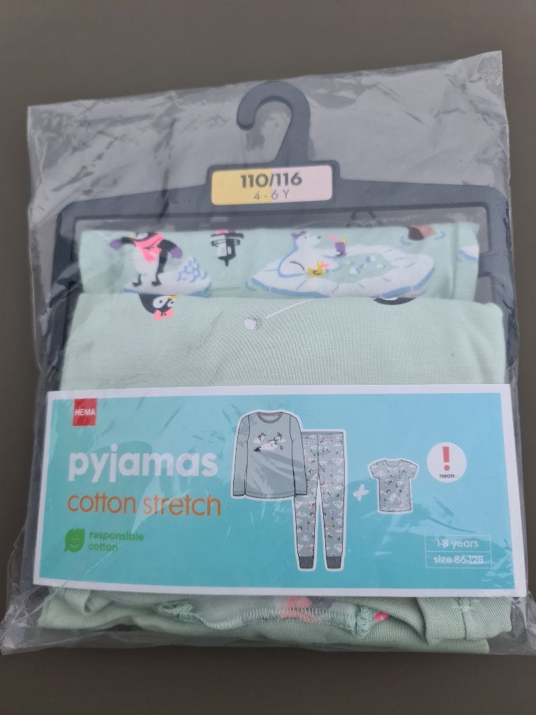 pyjama, Hema, 110, NIEUW, Enfants & Bébés, Vêtements enfant | Taille 110, Enlèvement, Comme neuf