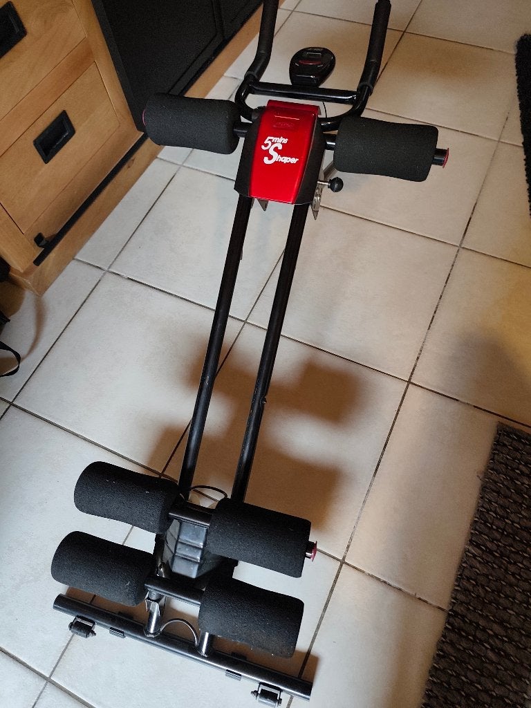 5min sharper, Sports & Fitness, Enlèvement, Comme neuf, Abdominaux, Banc d'exercice
