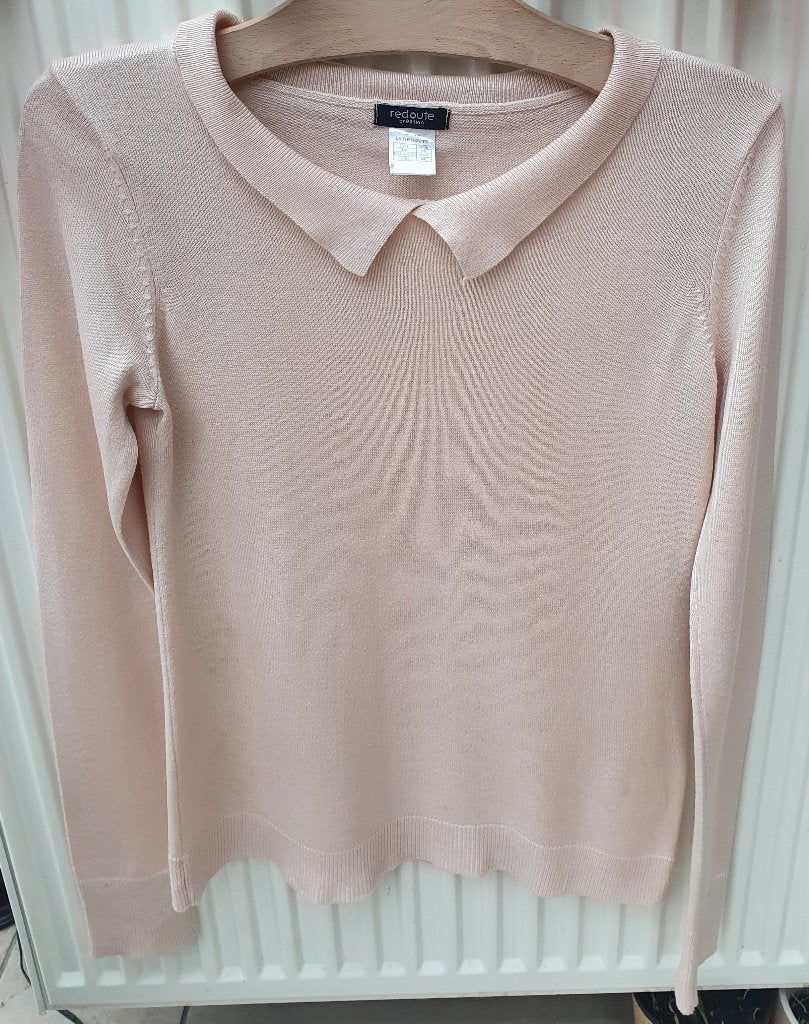Beige trui met kraag van La redoute maat 34/36, Kleding | Dames, Truien en Vesten, La redoute, Beige, Ophalen of Verzenden, Maat 34 (XS) of kleiner