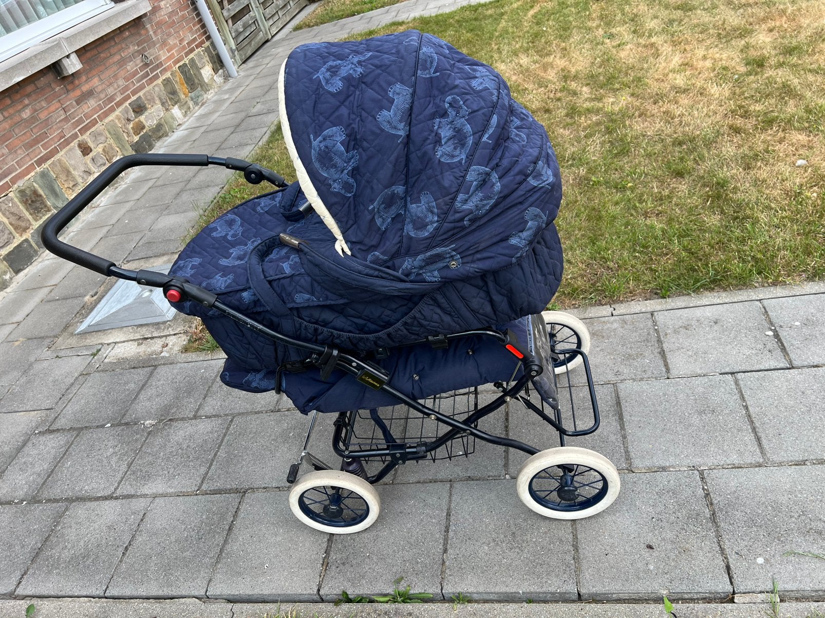 Kinderwagen + Buggie, Gebruikt, Verstelbare duwstang, Ophalen, Kinderwagen
