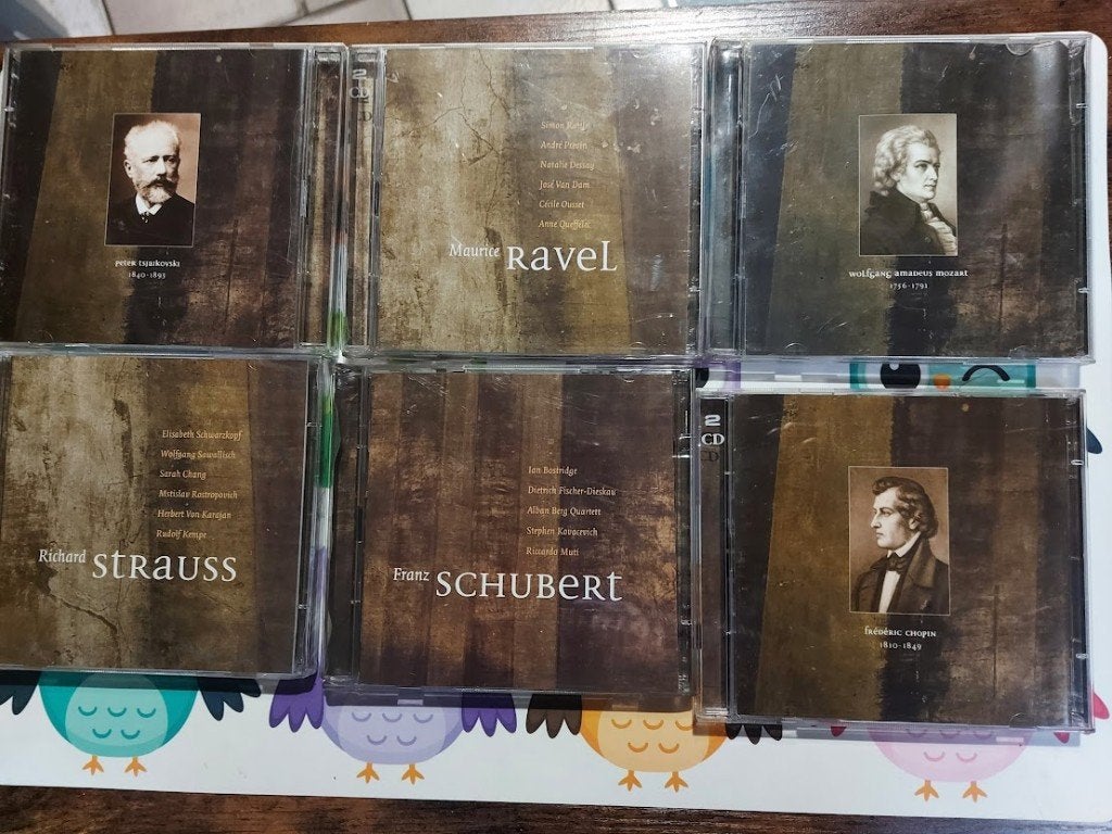 CD's klassieke muziek, 6 stuks, Ophalen, Chopin