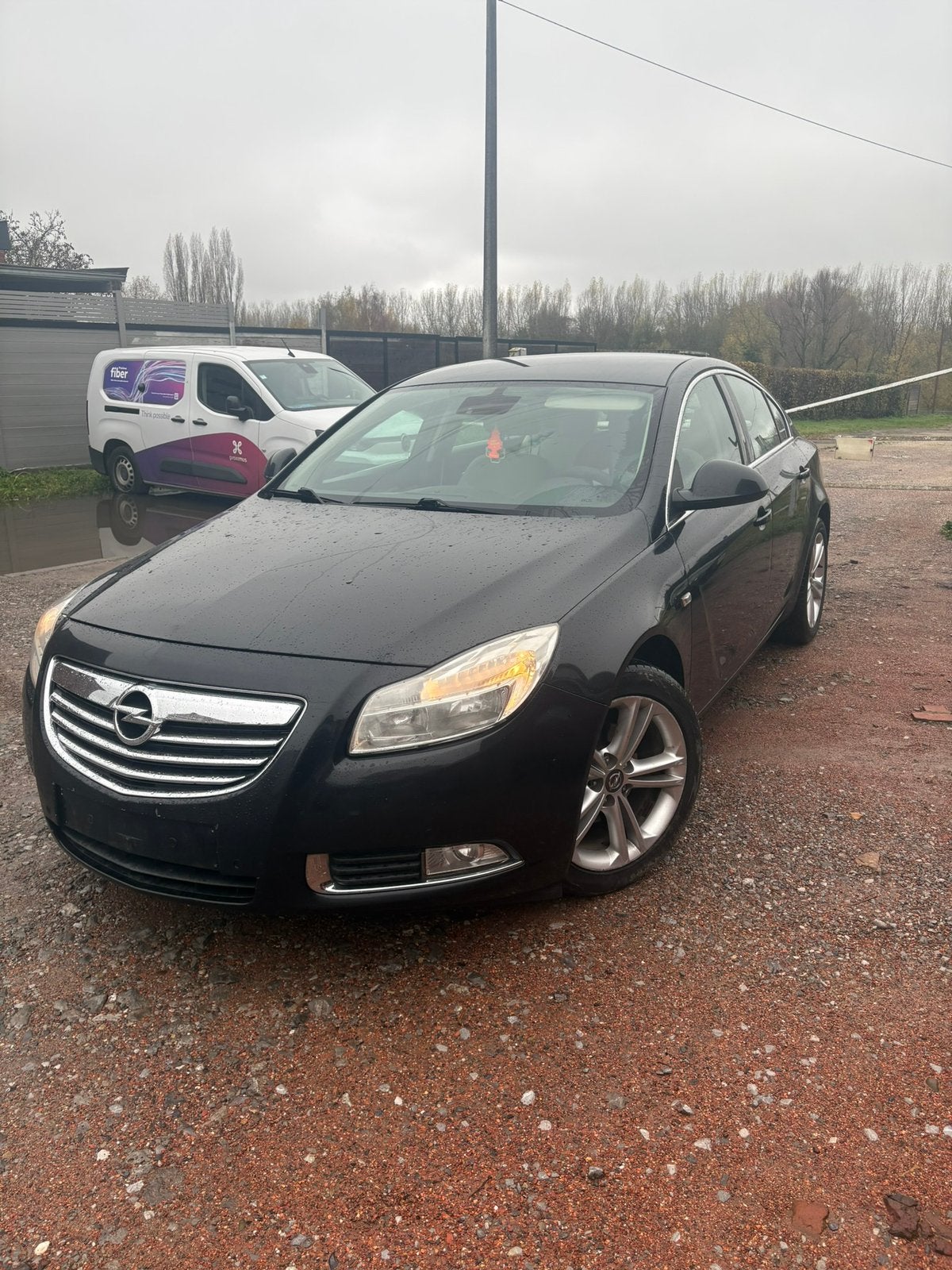 Opel Insignia 2011 2l cdti 265000km kapot, Auto's, Voorwielaandrijving, Euro 5, Beige, Zwart