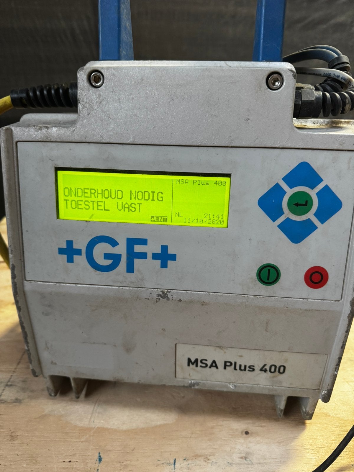 Georg Fischer GF+ MSA Plus 400 elektrolasmachine, Enlèvement, Utilisé