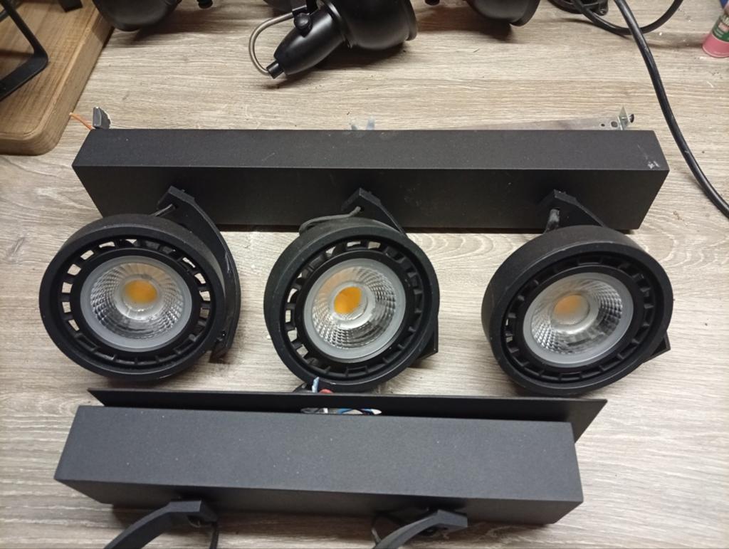 Diverse ledspots en lampen, Ophalen
