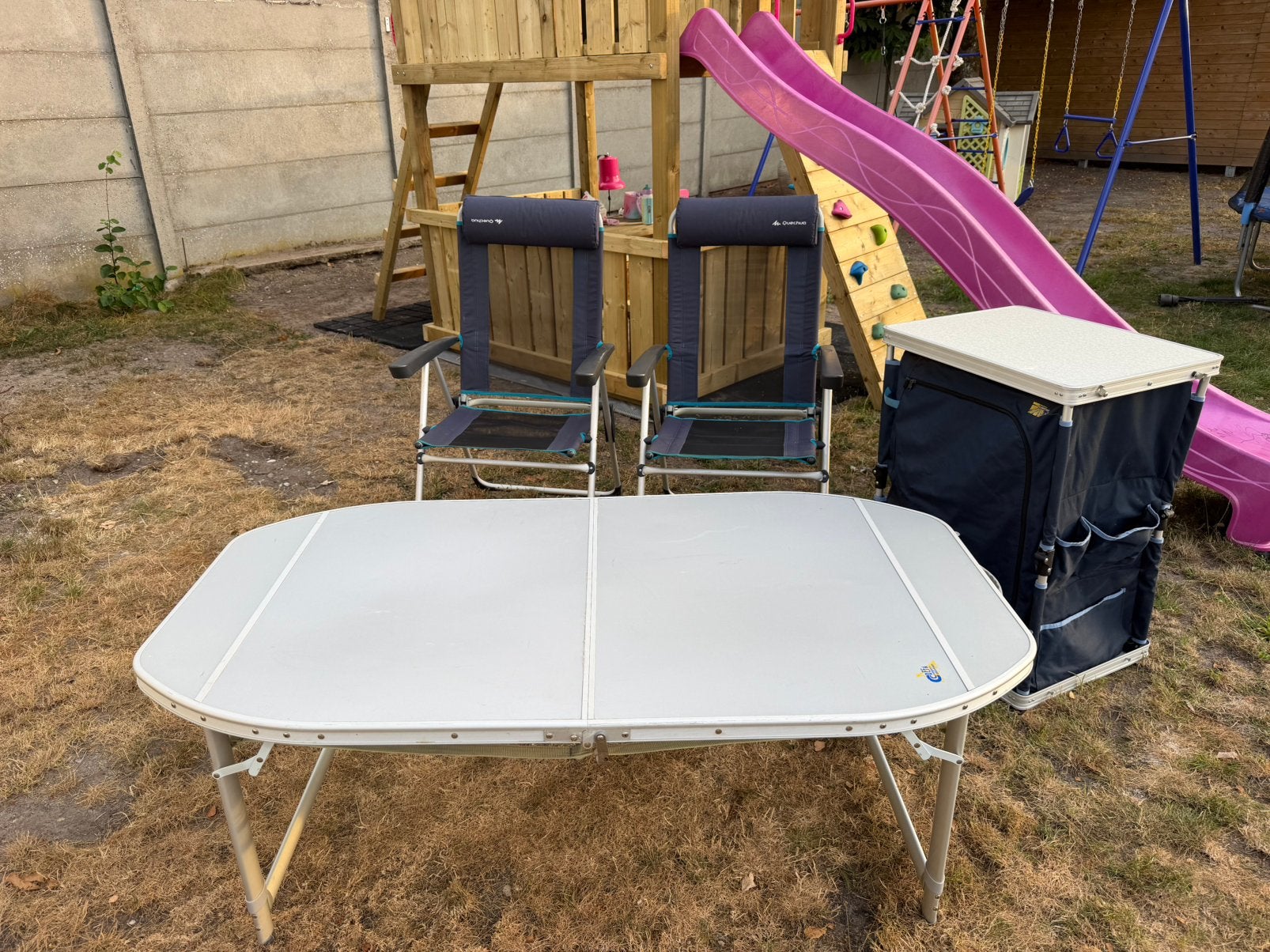 Camping set, Caravans en Kamperen, Ophalen, Zo goed als nieuw