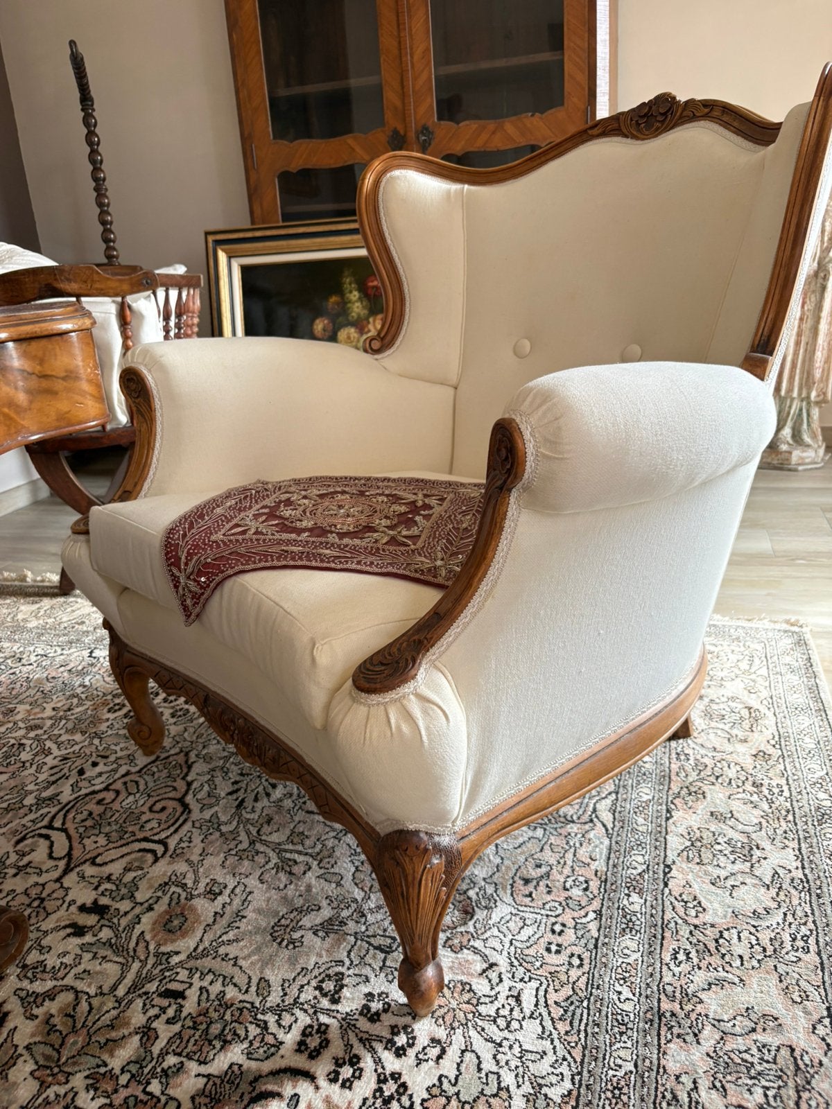 Ensemble de salon Louis XV, Enlèvement