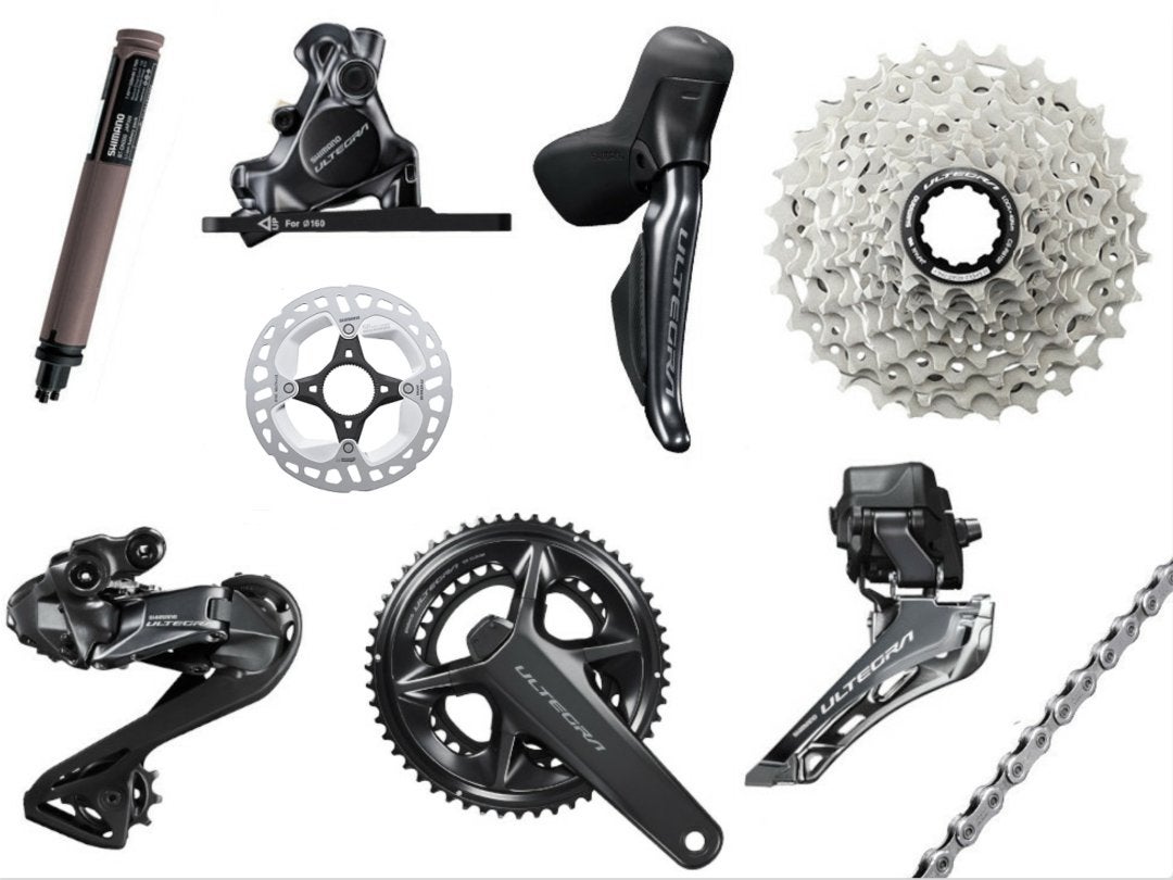 Ultegra di2 12 speed groepset met powermeter, Enlèvement, Comme neuf