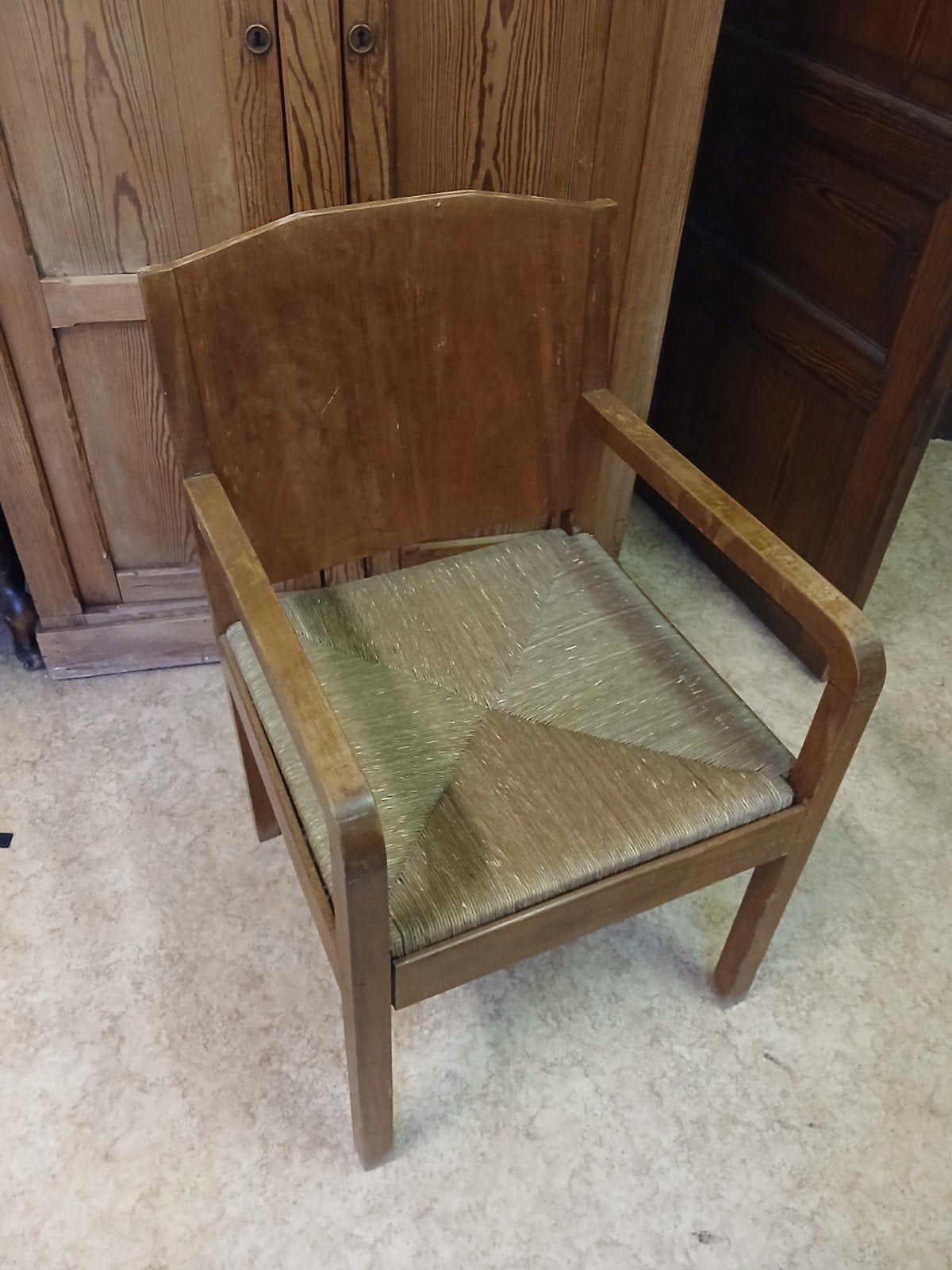 fauteuil sacristie, Ophalen