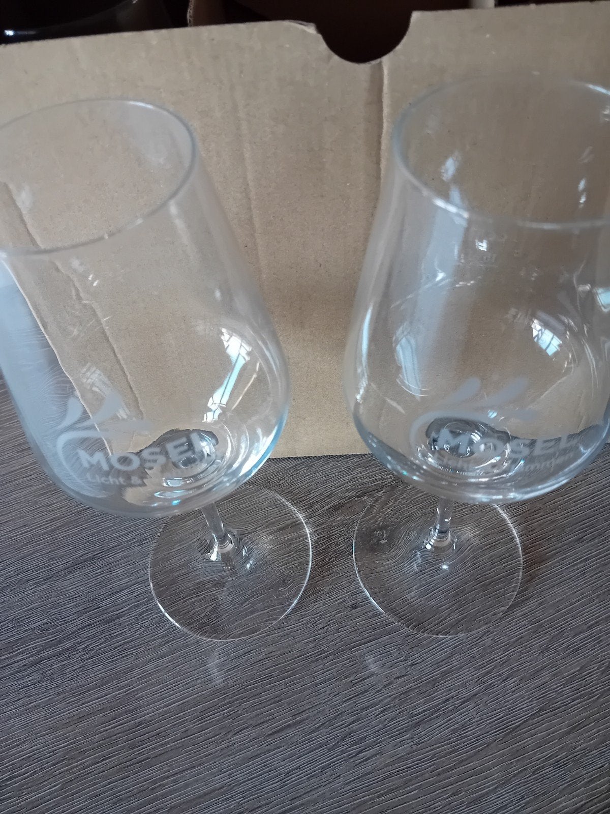 6 verres à vin marque Mosel, Enlèvement ou Envoi