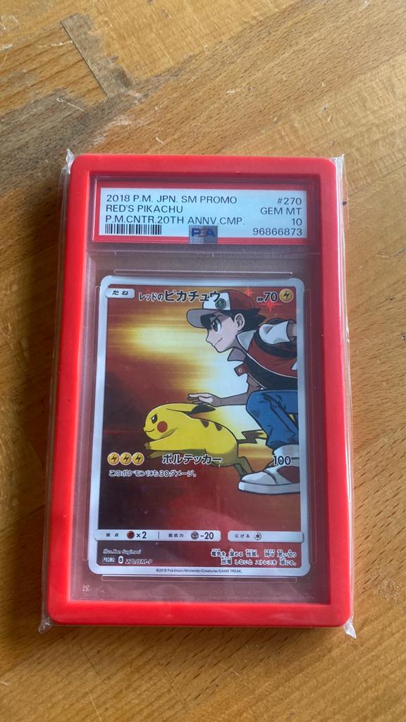 PSA 10 Red's Pikachu 270/SM-P (2018) (Alleen Afhalen), Enlèvement, Neuf