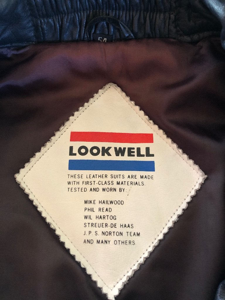 Lederen motorvest Lookwell, Motoren, Ophalen, Jas | leer