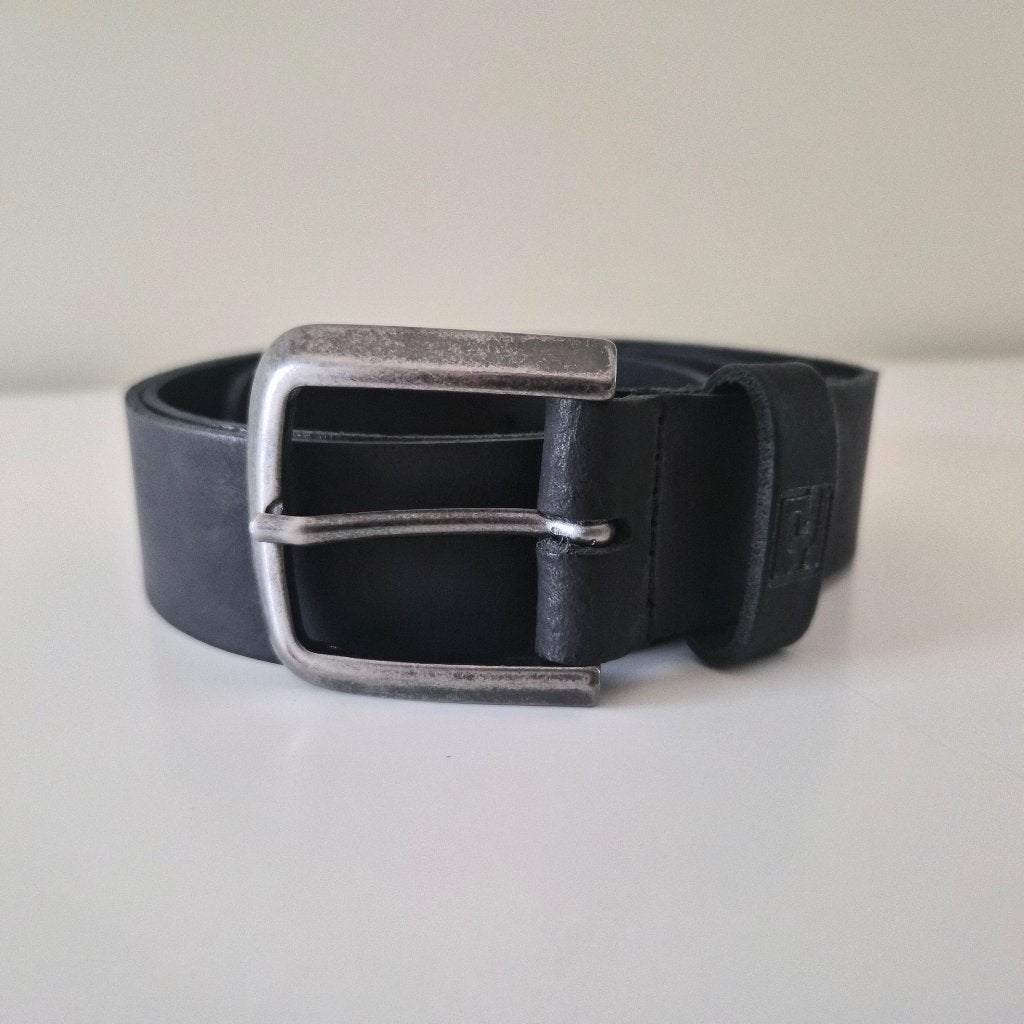 Zwarte riem Ayachuco, Kleding | Dames, Riemen en Ceinturen, 80 tot 90 cm, 3 tot 5 cm, Zwart, Tailleriem