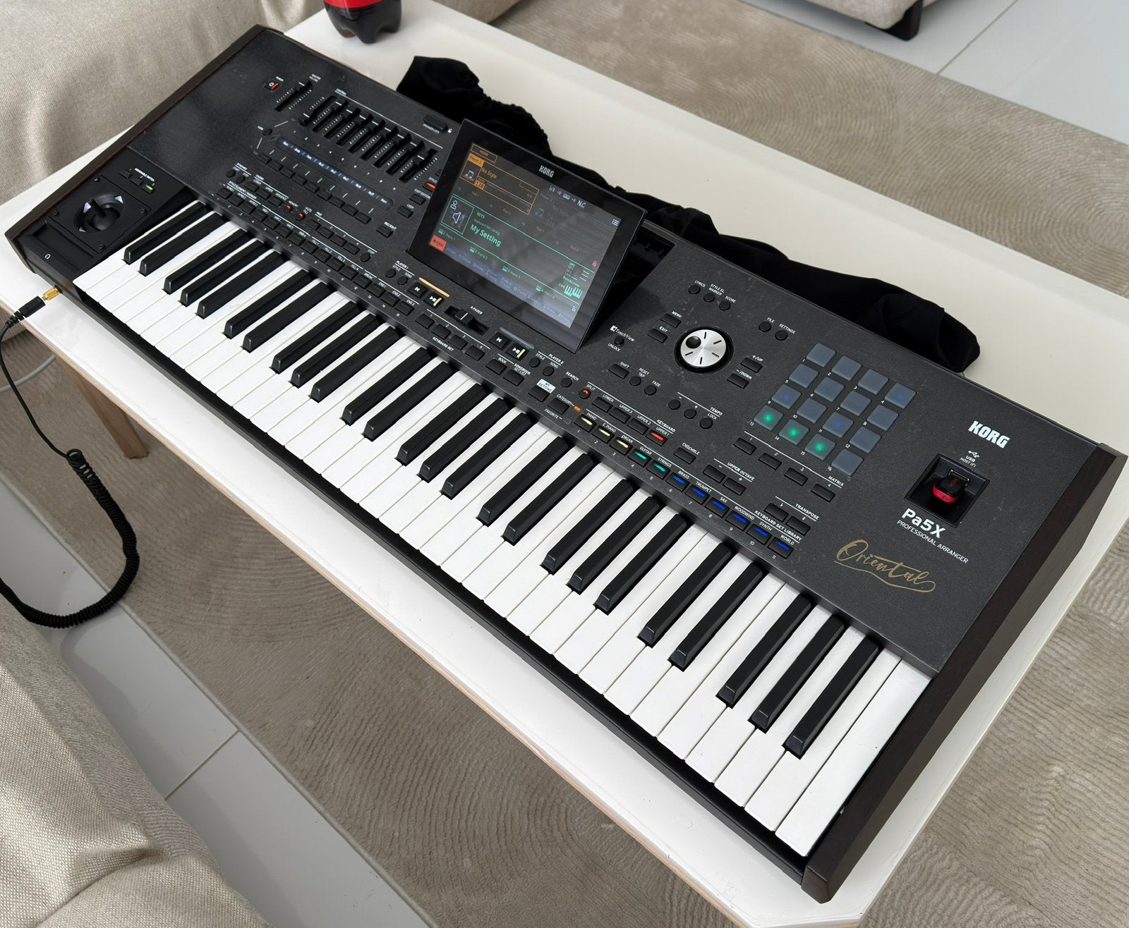 Korg pa5x Oriental, Muziek en Instrumenten, Ophalen, Zo goed als nieuw, Korg