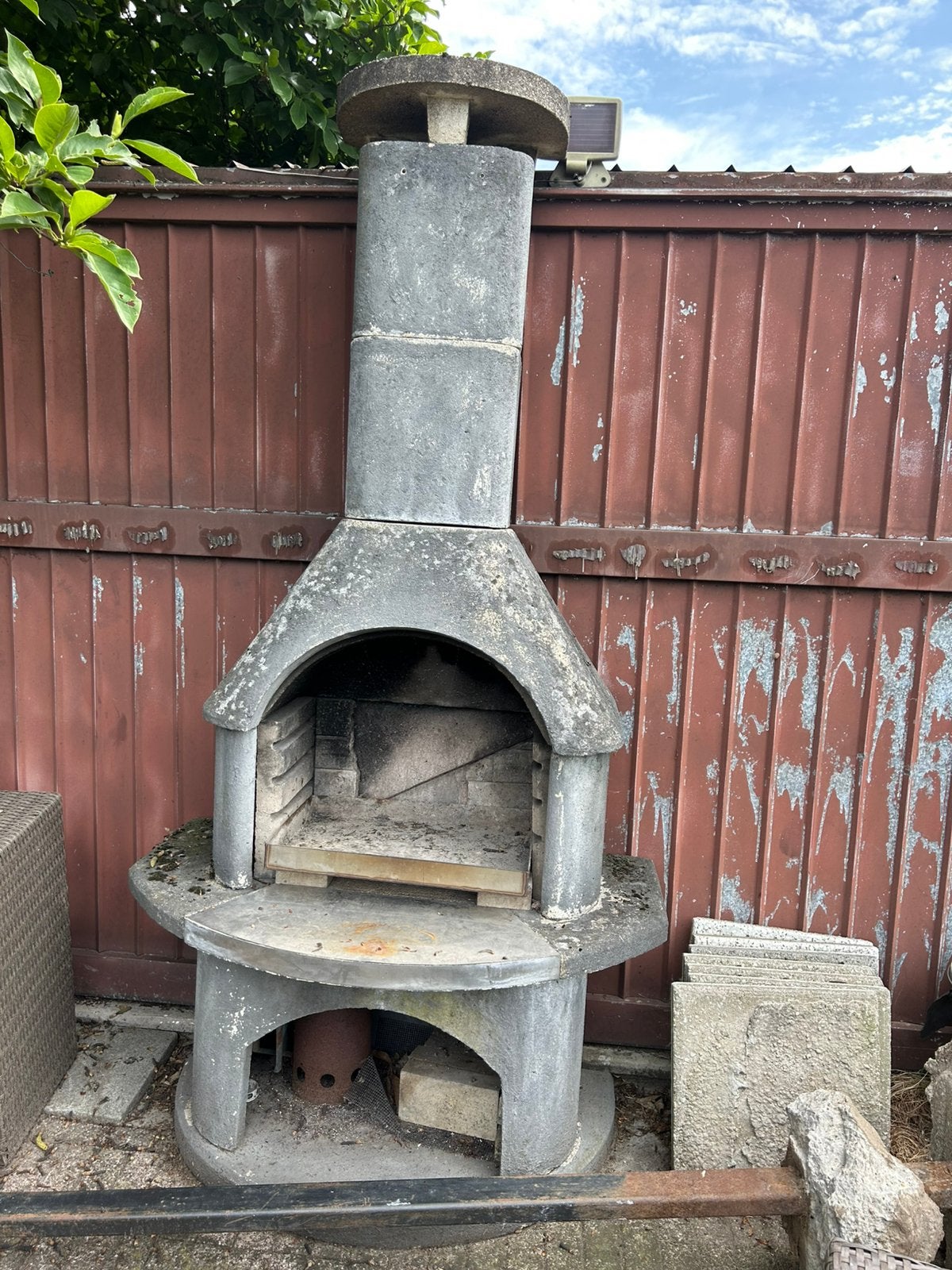 Gratis tuinhaard, Ophalen, Gebruikt