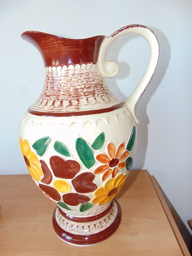 Retro West Germany vaas 45 cm, Enlèvement, Maison et Meubles