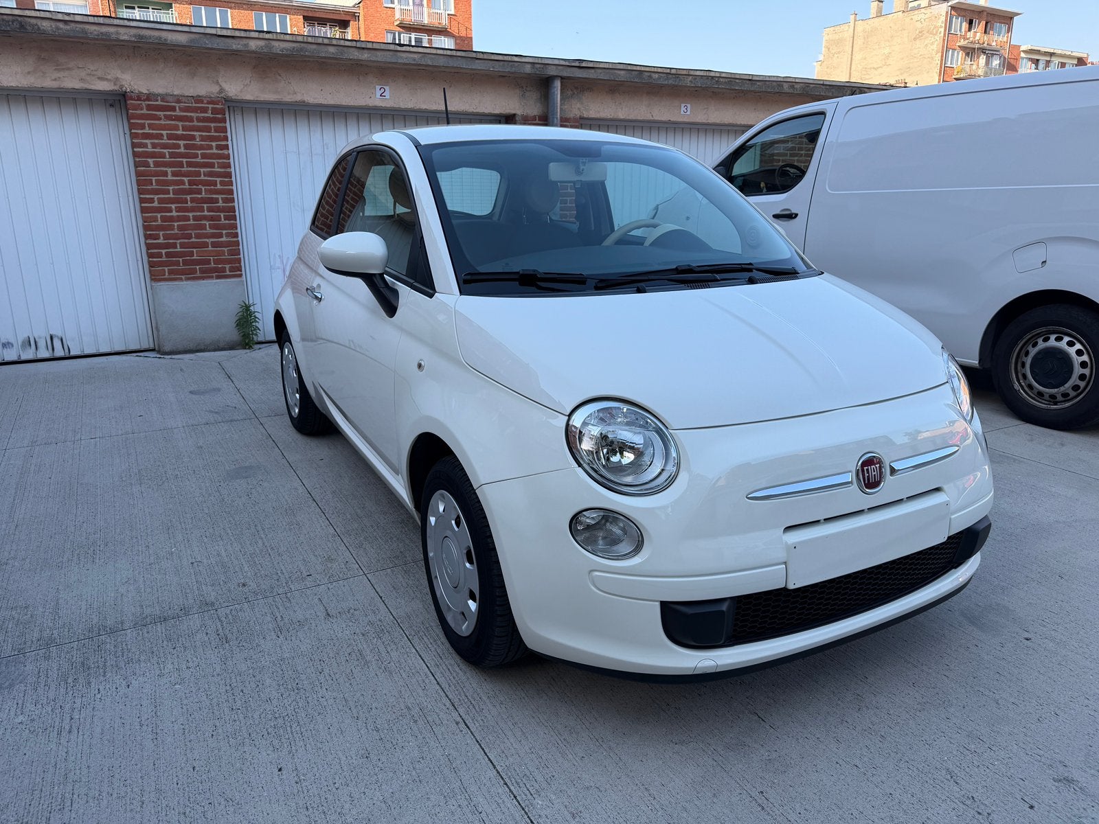 Fiat 500 1.2 Essence Automatique 2015 Seulement 14225 km, Auto's, Automaat, Wit, Particulier, Stadsauto